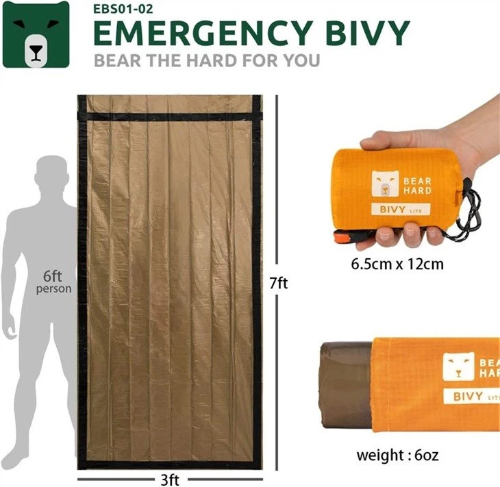 outdoor emergency sleeping bag_